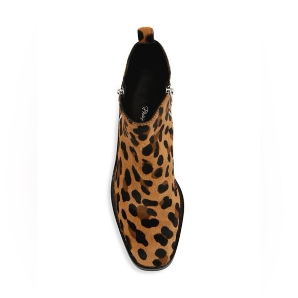 3.1 Phillip Lim Leopard Print Ankle Boots - Picture 5 of 11